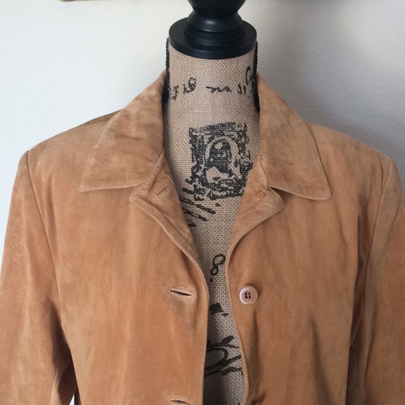 Anne Klein Leather Coat - Picture 3 of 3